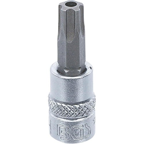 Douille à Embouts 6,3 mm (1/4 ) Profil TS Torx Plus Perçage TS40 - Précision et Durabilité - BGS