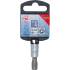 Douille à Embouts 6,3 mm (1/4) Profil TS pour Torx Plus - Perçage TS50 - Précision et Fiabilité - D-Work