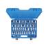 Jeu de Douilles et Embouts 12,5 mm (1/2), 8 mm (5/16) - 49 pcs - Acier Résistant et Polyvalent - D-Work