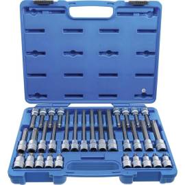 Jeu de Douilles et Embouts 12,5 mm (1/2 ) - Profil Torx Plus TP20 à TP70 - 32 Pièces - Polyvalence et Précision - BGS