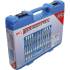Jeu de Douilles et Embouts 12,5 mm (1/2) - Profil TPS Torx Plus Percé TPS20-TPS70 - 32 pcs, Haute Précision et Durabil - D-Work