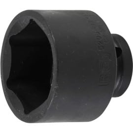Douille à Choc Six Pans 12,5 mm (1/2) 38 mm - Acier Résistant - Usage Professionnel - D-Work