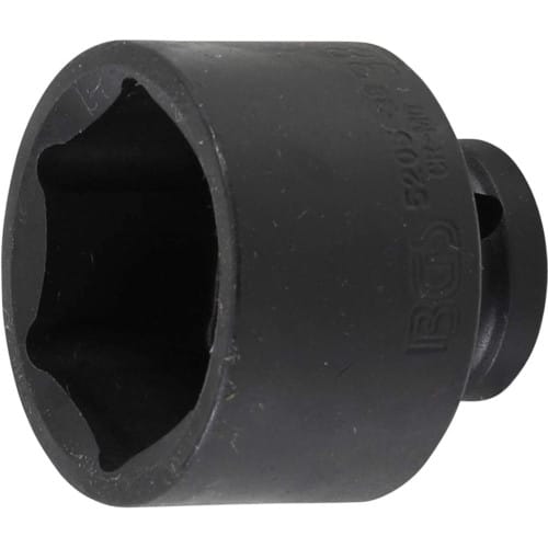 Douille à Choc Six Pans 12,5 mm (1/2) 38 mm - Acier Résistant - Usage Professionnel - D-Work