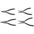 Jeu de Pinces à Circlips 175 mm - 4 pcs - Acier Résistant - Précision et Durabilité, Pro - D-Work
