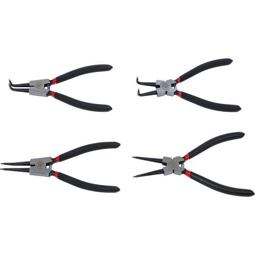 Jeu de Pinces à Circlips 175 mm - 4 Pièces - Acier Résistant - Précision et Durabilité - BGS