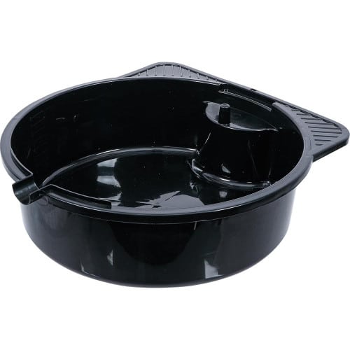 Bac de Collecte d Huile 8L avec Bec Verseur - Plastique Résistant - Manipulation Facile et Sécurisée - BGS