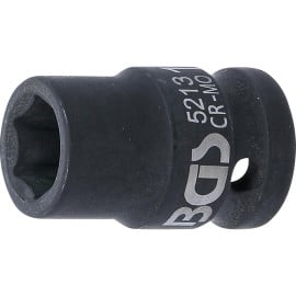 Douille à Choc Six Pans 12,5 mm (1/2 ) - 13 mm - Acier Résistant - Usage Professionnel - BGS