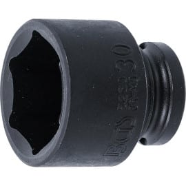 Douille à Choc Six Pans 12,5 mm (1/2 ) - 30 mm Résistante et Précise - BGS