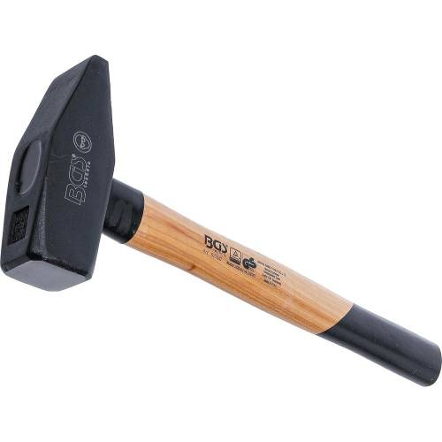 Marteau Mécanicien 2000 g - Manche Hickory, Norme DIN 1041 - Robustesse et Confort d Usage - BGS