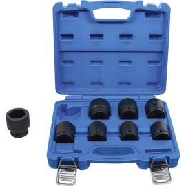 Jeu de Douilles à Choc 8 Pièces 22-38 mm - 20 mm (3/4 ) - Acier Résistant - Performance et Durabilité - BGS