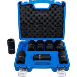 Jeu de Douilles à Choc Extra Longues 20 mm (3/4 ) 22-38 mm - 8 Pièces - Résistantes et Pratiques pour Usage Intensif - BGS