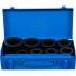 Malette Vide 5245 - 15,5 x 8,2 x 27,5 cm - Plastique Robuste - Rangement et Transport Pratique - D-Work