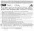 Malette Vide 5245 - 15,5x8,2x27,5 cm - Plastique Robuste - Rangement et Transport Pratique - BGS