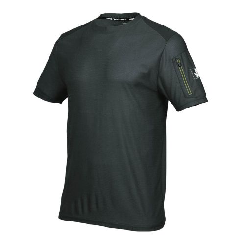 T-Shirt de Travail Jim - Taille M - Anthracite - Résistant et Confortable - NINE WORTHS