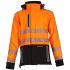 Blouson de Travail Haute Visibilité Astro - Taille S - Orange Fluo - Résistant et Confortable - NINE WORTHS