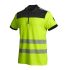 Polo de Travail Haute Visibilité Mars - Taille XL - Jaune Fluo - Résistant et Confortable - NINE WORTHS