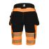 Bermuda de Travail Haute Visibilité Gala - Taille 54 - Orange Fluo - Résistant et Confortable - NINE WORTHS