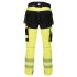 Pantalon Haute Visibilité Travail 1080 – Taille 42 – Jaune Fluo – Sécurité et Confort - NINE WORTHS