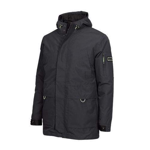 Parka de Travail Conor - Taille S - Anthracite/Noir - Résistant et Confortable - Protection Idéale - NINE WORTHS