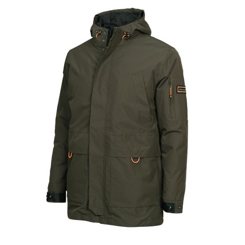 Parka de Travail Conor Taille L – Kaki/Noir – Résistante et Confortable – NINE WORTHS - NINE WORTHS