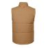 Gilet de Travail Sans Manches Noah - Taille L - Camel - Résistant et Confortable - NINE WORTHS