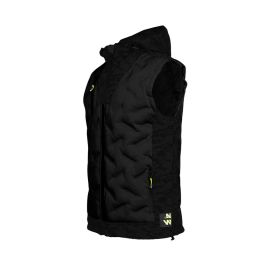 Doudoune de Travail Sans Manches Barres - Taille S - Noir - Résistant et Confortable - NINE WORTHS