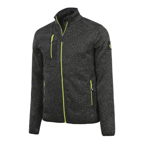 Gilet de Travail NATO Taille M – Noir Chinée – Confort et Praticité - NINE WORTHS