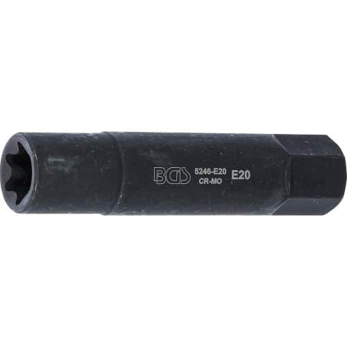 Douille de Clé à Douilles Extra Longue 22 mm - Profil E20 - Précision et Accessibilité Optimale - BGS