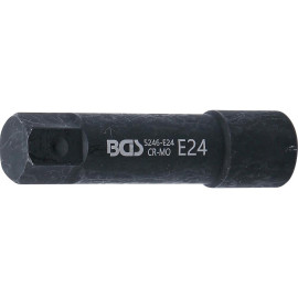 Douille de Clé à Douilles Extra Longue E24 - Profil E, 22 mm - Précision et Accessibilité Optimale - D-Work