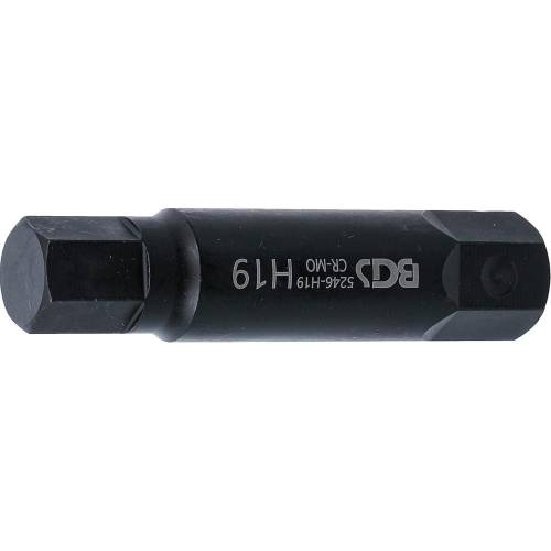 Embout 100 mm - Six Pans Intérieurs 19 mm, Ø22 mm - Précision et Robustesse - - BGS