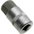 Embout 100 mm - Six Pans Intérieurs 19 mm, D.22 mm - Précision et Robustesse - Acier, Pro - D-Work