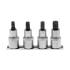 Embout T70 Torx 100 mm - Profil T, 22 mm - Précision et Durabilité, Acier, Zones Difficiles - D-Work
