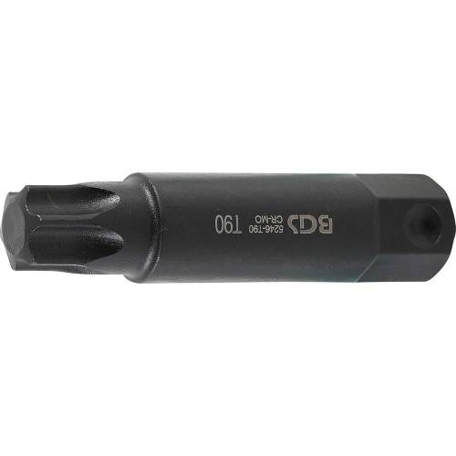 Embout T90 Torx 100 mm x 22 mm - Profil T - Précision et Durabilité, Acier - D-Work