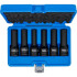 Jeu de Douilles à Choc Profil E 20 mm (3/4) - 6 pcs - Résistance et Performance, Acier - D-Work