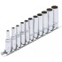 Jeu de Douilles Longues 6,3 mm (1/4 ) 4-13 mm - 11 Pièces, Douze Pans - Précision et Polyvalence - BGS