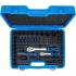 Coffret de Douilles à Choc 6,3 mm (1/4\) et 12,5 mm (1/2\) - 69 pcs - Acier Résistant - Usage Professionnel et Domesti - D-Work
