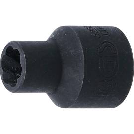 Douille Spiralée Extracteur de Vis 12,5 mm (1/2 ) - 10 mm - Acier Résistant - Extraction Facile et Rapide - BGS
