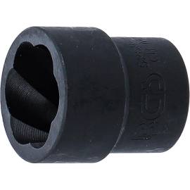 Douille Spiralée Extracteur de Vis 12,5 mm - Extraction Facile et Efficace, Acier, Pro - D-Work