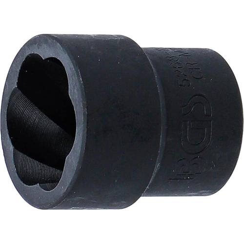 Douille Spiralée Extracteur de Vis 12,5 mm - Extraction Facile et Efficace, Acier, Pro - D-Work