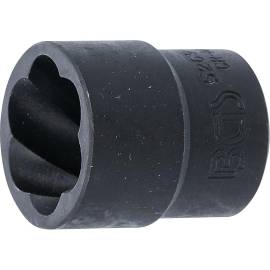 Douille Spiralée Extracteur de Vis 12,5 mm - 21 mm - Acier Résistant - Extraction Facile et Rapide - BGS