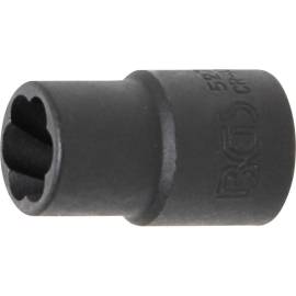 Douille Spiralée Extracteur de Vis 10 mm - 11 mm - Acier Résistant - Extraction Facile et Rapide - BGS