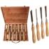 Jeu de Ciseaux à Bois 12 Pièces - Acier Durable - Précision et Confort d Utilisation - BGS