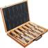 Jeu de Ciseaux à Bois 12 pcs - Acier Durable - Précision et Confort d Utilisation, Pro - D-Work