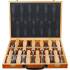 Jeu de Ciseaux à Bois 12 pcs - Acier Durable - Précision et Confort d Utilisation, Pro - D-Work