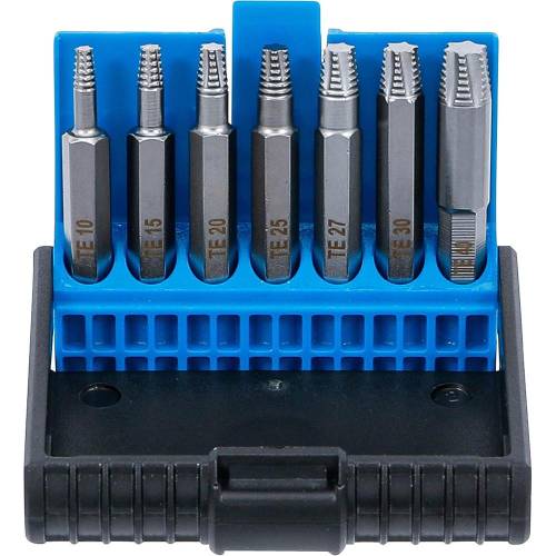 Jeu d Extracteurs de Vis Torx T10-T40 7 pcs - Acier Résistant - Réparation Facile des Vis Défectueuses - D-Work