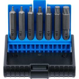 Jeu d Extracteurs de Vis 7 pièces 1,5-6 mm - Pour Six Pans Intérieurs Défectueux - Réparation Facile et Rapide - BGS