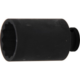 Douille à Choc Longue 12,5 mm (1/2 ) 38 mm - Douze Pans - Haute Résistance et Précision - BGS