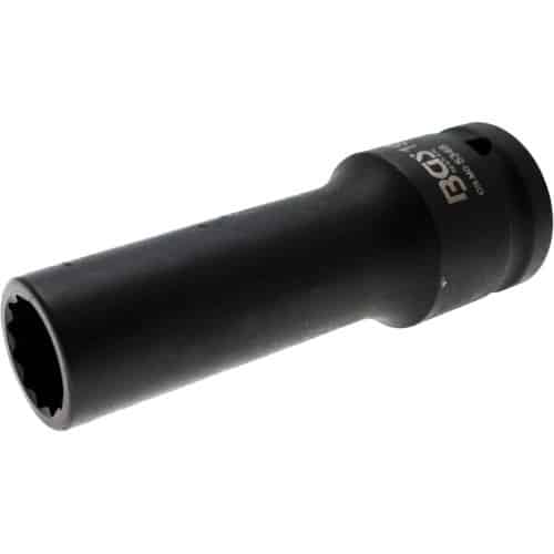 Douille à Choc Longue 20 mm (3/4 ) - Douze Pans, Haute Résistance - BGS