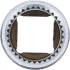 Douille pour Pompes d’Injection Diesel Mercedes-Benz - 33 Dents XZN - Acier Résistant - Précision et Durabilité - BGS