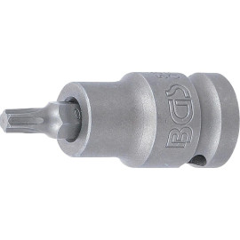 Douille à Embouts à Choc 55 mm - 12,5 mm (1/2 ), Profil Torx T30 - - Résistante et Précise - BGS